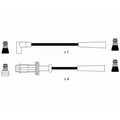 Photo Ignition Cable Kit NGK 7371