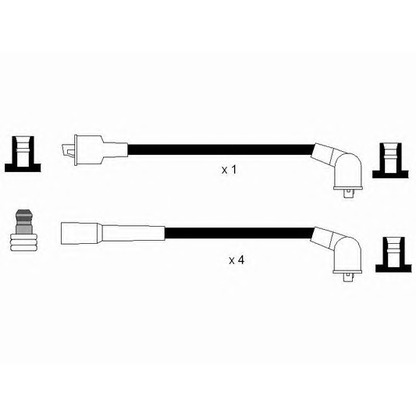 Photo Ignition Cable Kit NGK 0900