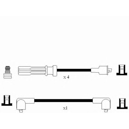 Foto Kit cavi accensione NGK 8226