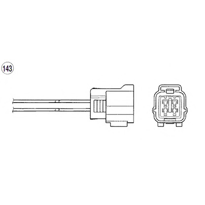 Foto Sonda lambda NGK 1647