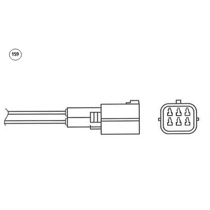 Zdjęcie Sonda lambda NGK 94805