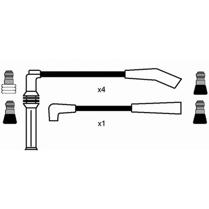 Foto Kit cavi accensione NGK 8467