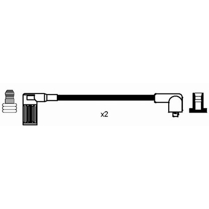 Photo Ignition Cable Kit NGK 8503