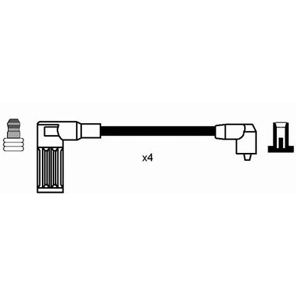 Foto Kit cavi accensione NGK 7171