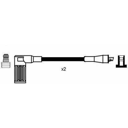 Foto Kit cavi accensione NGK 0675