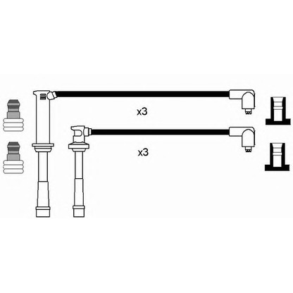 Foto Kit cavi accensione NGK 8526