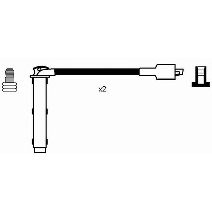 Photo Ignition Cable Kit NGK 7705