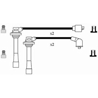 Foto Kit cavi accensione NGK 8459