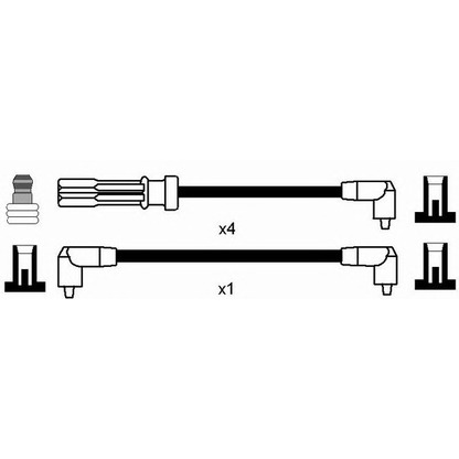 Photo Ignition Cable Kit NGK 8469