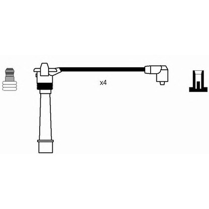 Foto Kit cavi accensione NGK 2995