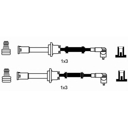 Foto Kit cavi accensione NGK 8575