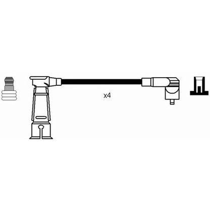 Photo Kit de câbles d'allumage NGK 7307