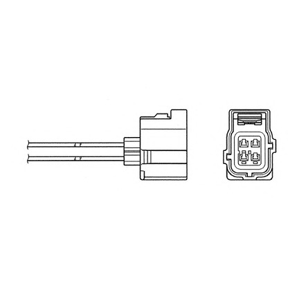 Foto Sonda lambda NGK 6396