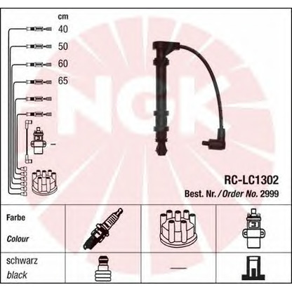 Foto Kit cavi accensione NGK 2999