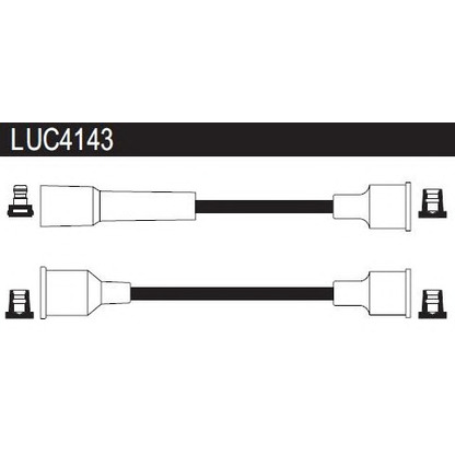 Zdjęcie Zestaw przewodów zapłonowych LUCAS LUC4143