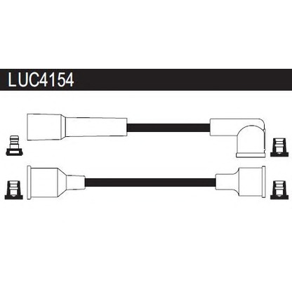 Zdjęcie Zestaw przewodów zapłonowych LUCAS LUC4154