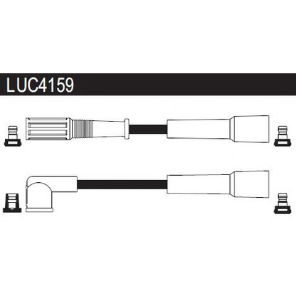 Photo Ignition Cable Kit LUCAS LUC4159