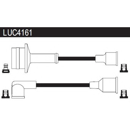 Photo Kit de câbles d'allumage LUCAS LUC4161