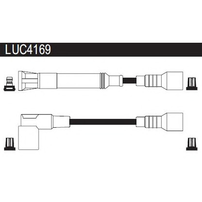 Photo Ignition Cable Kit LUCAS LUC4169
