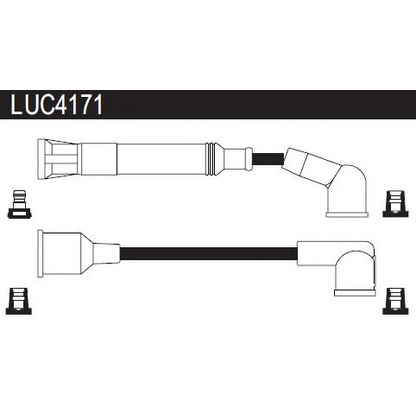 Photo Ignition Cable Kit LUCAS LUC4171