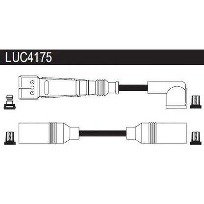 Zdjęcie Zestaw przewodów zapłonowych LUCAS LUC4175