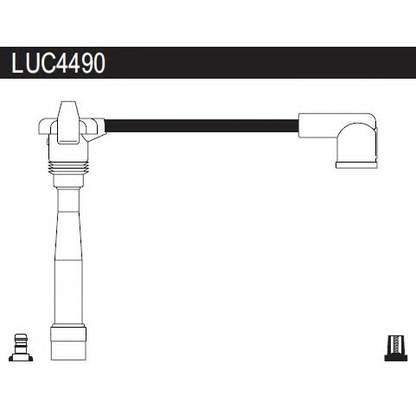 Photo Ignition Cable Kit LUCAS LUC4490