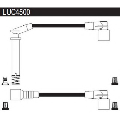 Foto Juego de cables de encendido LUCAS LUC4500