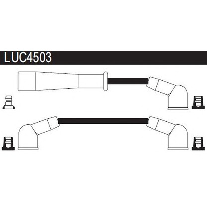 Photo Kit de câbles d'allumage LUCAS LUC4503