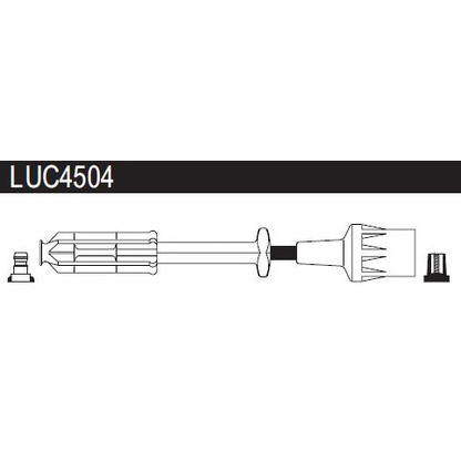 Photo Ignition Cable Kit LUCAS LUC4504