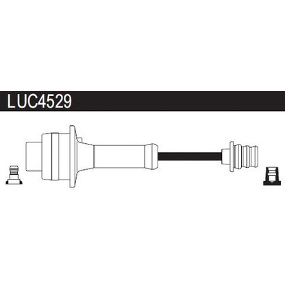 Zdjęcie Zestaw przewodów zapłonowych LUCAS LUC4529