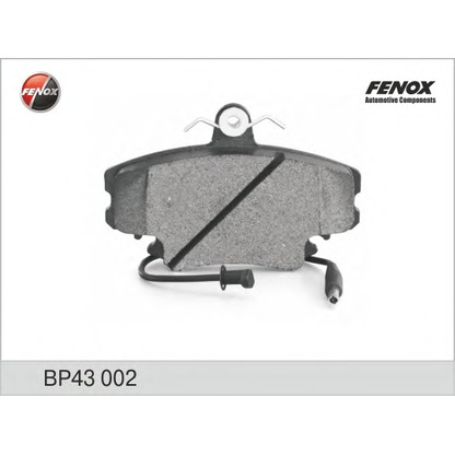 Photo Kit de plaquettes de frein, frein à disque FENOX BP43002