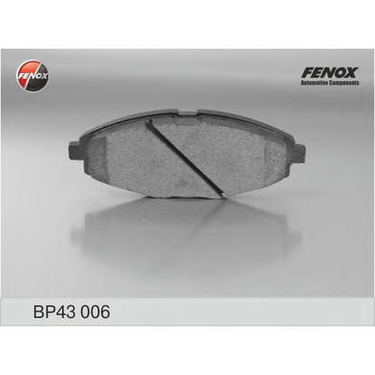 Photo Kit de plaquettes de frein, frein à disque FENOX BP43006