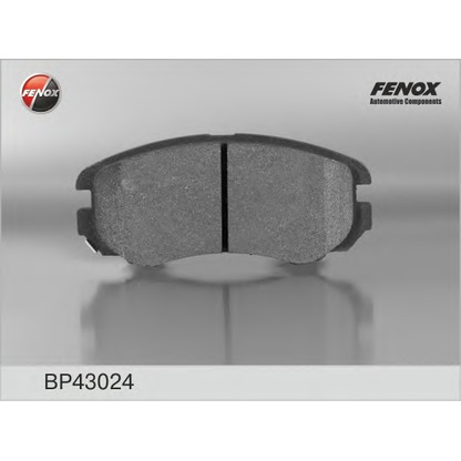 Photo Brake Pad Set, disc brake FENOX BP43024