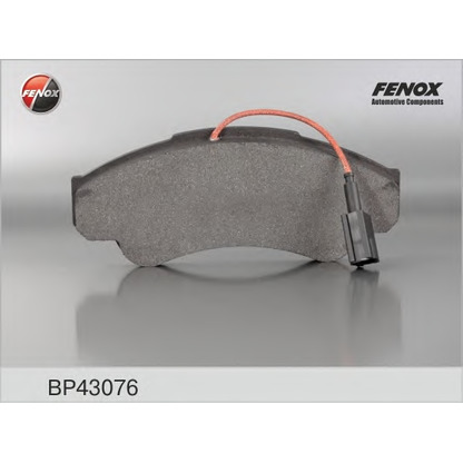 Photo Brake Pad Set, disc brake FENOX BP43076