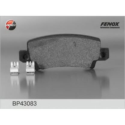 Photo Kit de plaquettes de frein, frein à disque FENOX BP43083