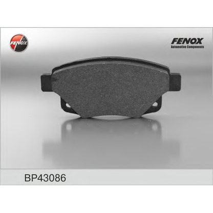 Photo Kit de plaquettes de frein, frein à disque FENOX BP43086