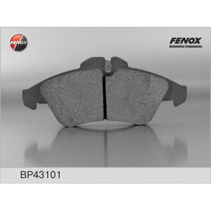 Photo Brake Pad Set, disc brake FENOX BP43101