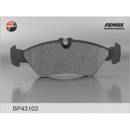 Photo Brake Pad Set, disc brake FENOX BP43103
