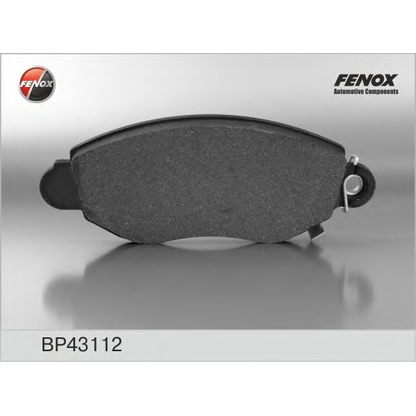 Photo Brake Pad Set, disc brake FENOX BP43112