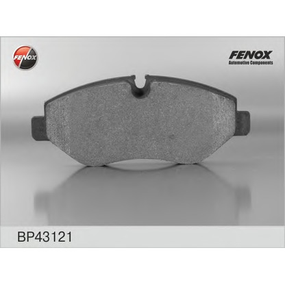 Photo Brake Pad Set, disc brake FENOX BP43121
