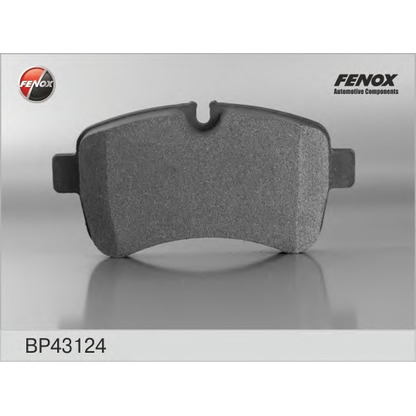 Photo Kit de plaquettes de frein, frein à disque FENOX BP43124