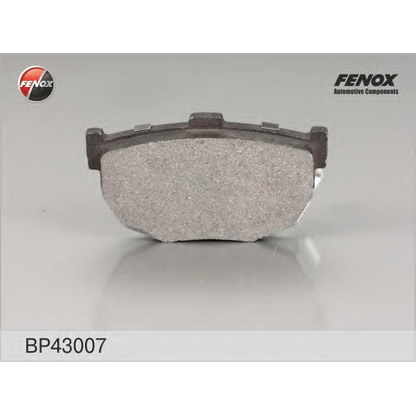 Photo Kit de plaquettes de frein, frein à disque FENOX BP43007