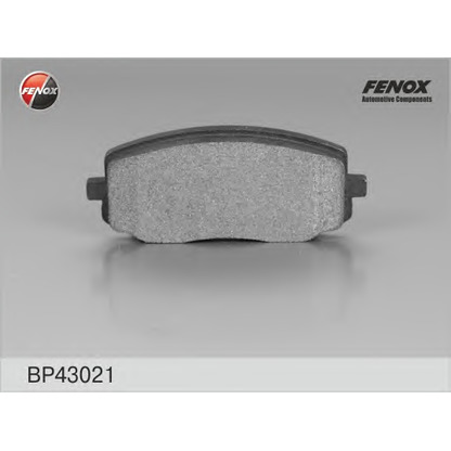 Photo Kit de plaquettes de frein, frein à disque FENOX BP43021