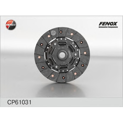 Photo Disque d'embrayage FENOX CP61031