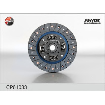 Photo Disque d'embrayage FENOX CP61033