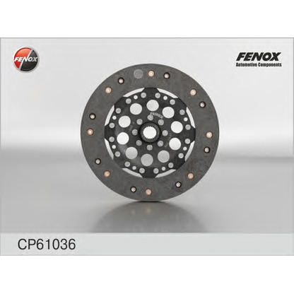Photo Disque d'embrayage FENOX CP61036