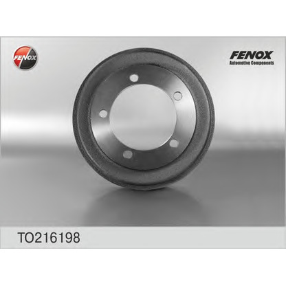 Photo Brake Drum FENOX TO216198