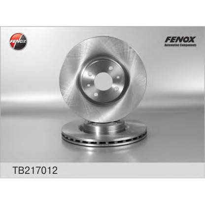 Photo Disque de frein FENOX TB217012