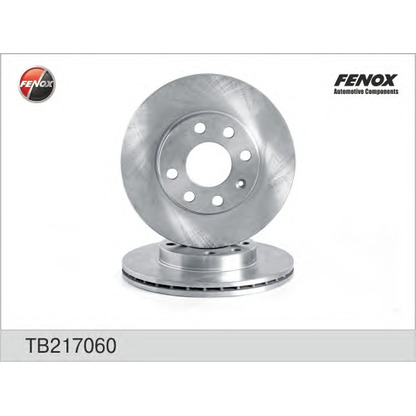 Photo Brake Disc FENOX TB217060