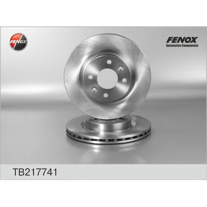 Foto Disco  freno FENOX TB217741